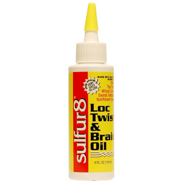 Sulfur8 Loc Twist & Braid Oil - 4 FL oz - ANNS BEAUTY SUPPLY